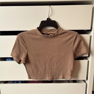Ribbed Crop Top